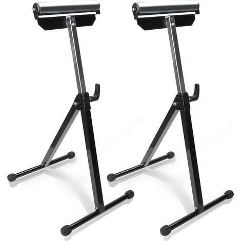 Einfeben – Servante d'atelier à rouleau réglable 68-108cm – Support en acier A3 – Charge max 90 kg – Pliable et portable – Non-slip design