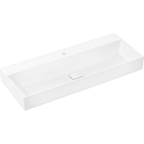 hansgrohe Xevolos E Aufsatzwaschtisch, 1 Hahnloch, ohne Überlauf, (1/4)