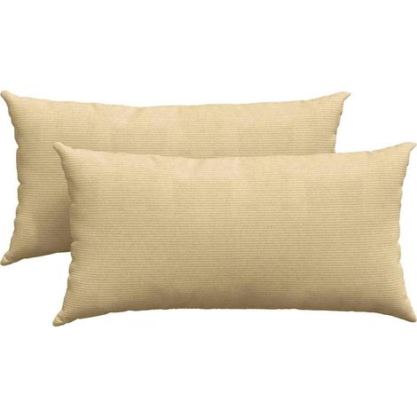 Maison Exclusive - Cuscini da Divano 2 pcs Grigio Verde 80 x 40 cm