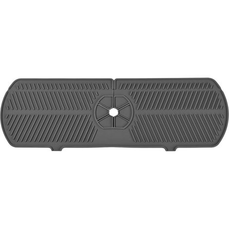 1 Tapis Évier Silicone 45x14cm, Drainant Rapide, Antidérapant, Pour Cuisine Et Salle De Bain