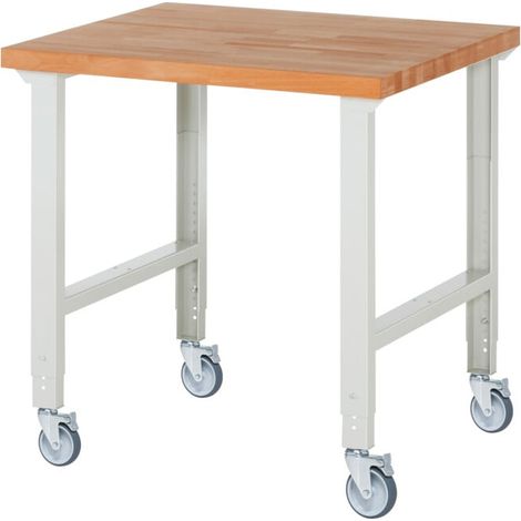 Rau Établi mobile réglable en hauteur 7000-1, L1000xP900xH950-1000mm (1/4)