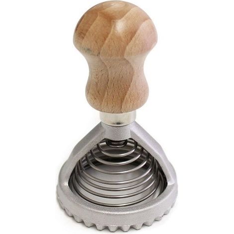 Calder stampo rotondo ravioli espulsore alluminio diametro 6 cm