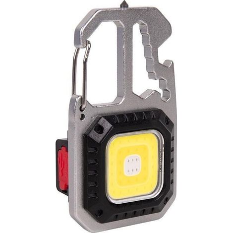 LLAVERO LINTERNA MULTIFUNCIONAL COB 400 LM CON 7 FUNCIONES (1/5)
