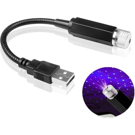 - Mini Lampe Led Led Pour Toit De Voiture, Projecteur, Lumière D\'ambiance, Galaxie, Usb, Luminaire Décor