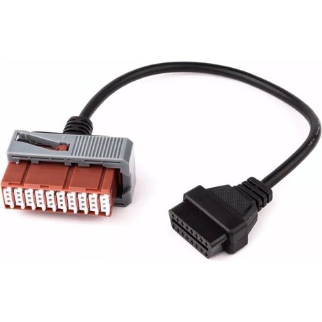 Psa 30 Pin Cable Adaptador Conector Obd a Obd2  enchufe Citroen Peugeot 106 206 306 406 (1/2)