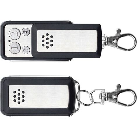 Telecommande Portail, 2 Pièces Télécommandes de Garage 433,92 MHz, Bip Portail Universelle pour 114253 104257 104251, Compatible avec A-vid-sen, Ex-tel, T-hom-Son, 4 Boutons (1/5)