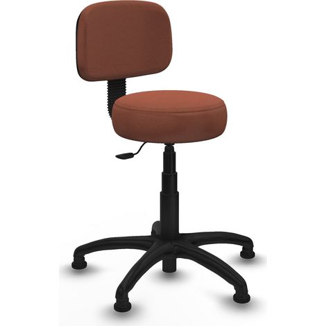 Silla Llanos giratorio bali marrón base poliamida 600 topes