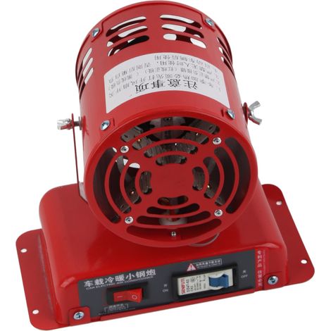 Chauffage d'habitacle pour véhicule 1000W-1200W, dégivreur de pare-brise portable, chauffage et refroidissement instantané 24V (1/5)