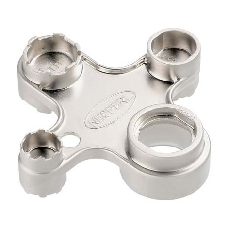 CHIAVE AERATORE UNIVERSALE NEOPERL  ACCIAIO NICHELATO