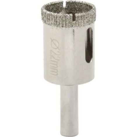 Punta diamantata per carotaggio in gres da 22 mm (1/12/200) (1/3)