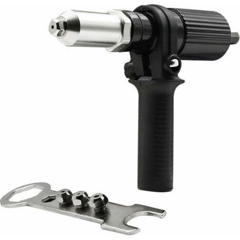 Electrique Rivet Ecrou Machine De Base Accessoires Accessoires Sans Fil Pull Rivetage Drill Adaptateur Joint Riveteuse Inserer Outils Nut (1/5)