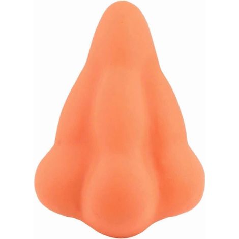 Distributeur de gel douche mural en forme de nez amusant, avec pompe à 2 compartiments pour salle de bain (1/4)