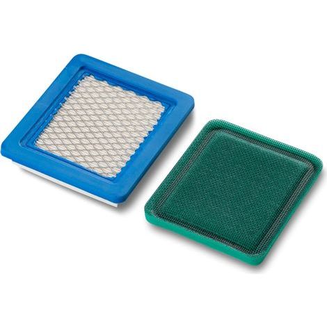 Ensemble filtre à air et préfiltre pour BRIGGS&STRATTON - Références : 4101, 4915, 491588, 491588S, 5043, 5043A, 5043B, 5043D, 5043H, 5043K (1/4)