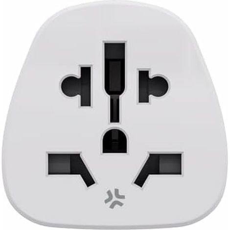 Celly Adattatore Universale da Viaggio Tipo F Bianco (1/5)