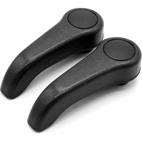Replacement Seat Handles for Renault Clio MK2, Replacement Seat Handles for Renault Clio MK2 Back Adjust Handle Lever Handles Set (Black) (1/5)