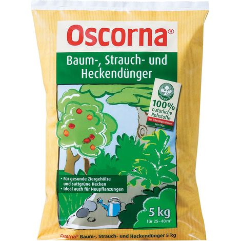 Oscorna Gartendünger Baum-, Strauch- und Heckendünger 5 kg Dünger