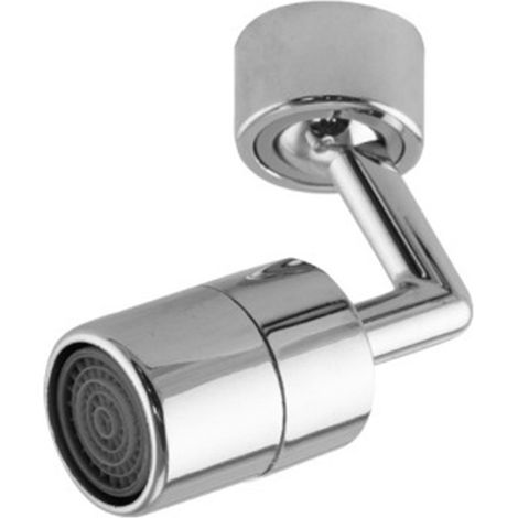 Aireador Curvo ABS Cromado Rotación 720º M22/M24