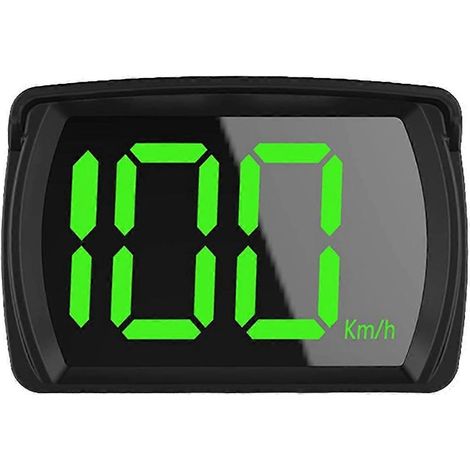 Compteur de vitesse GPS numérique universel avec affichage LCD HD -- (1/5)
