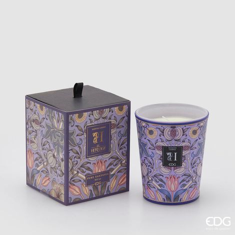 EDG Enzo De Gasperi Candela Heritage con Profumo H 16 Cm Pure Gardenia