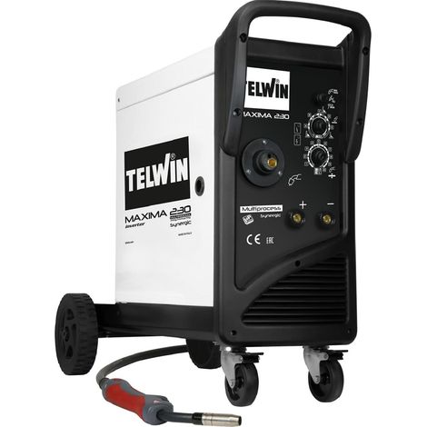 Saldatrice inverter a filo Telwin Maxima 230 Synergic (1/4)