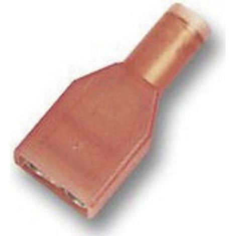 TE Connectivity 2-520103-2 Flachstecker  Steckbreite: 6.3 mm Steckdicke: 0.8 mm 180 ° Vollisoliert R