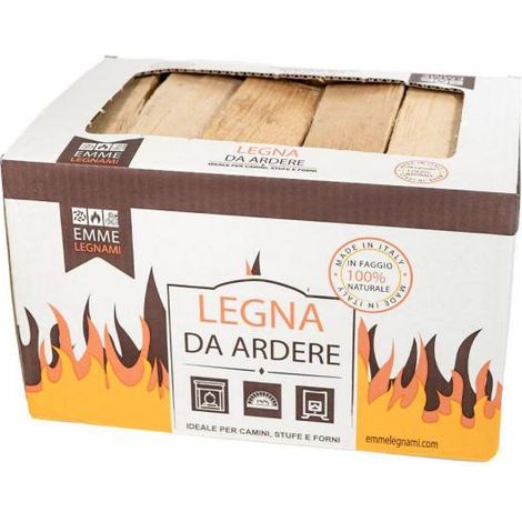 Legna Da Ardere Faggio 11 Kg Circa In Scatola