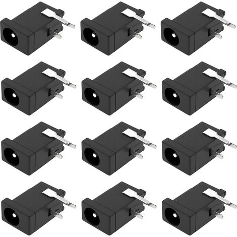 Pack of 30 3-Pin 3.5 x 1.3 mm DC-002 Female Power Connectors (1/5)