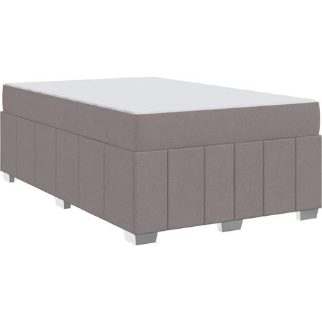 Estructura de cama Taupé 120 x 200 cm tela vidaXL (1/5)