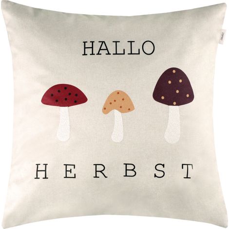 ESPRIT Kissenhülle AUTUM VIBES - 1 Stück 50x50 cm, Natur (1/5)