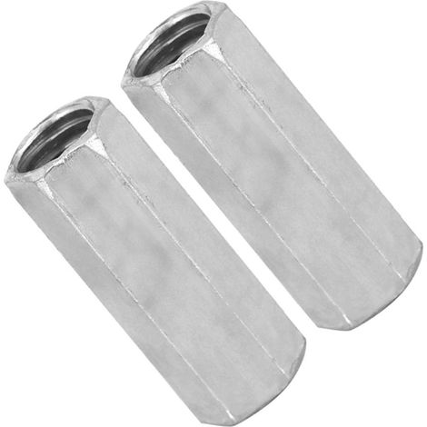 Douille Filetée M8, Hexagonal Galvanisé en Acier au Carbone for Fixations Filetées (1/5)