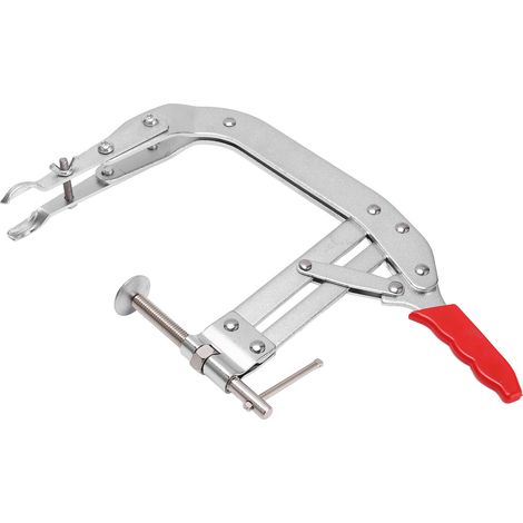 Pince en C universelle 8 pouces pour ressort de soupape, compresseur manuel en alliage d'aluminium, outil de moteur automobile, étau de compression (1/5)