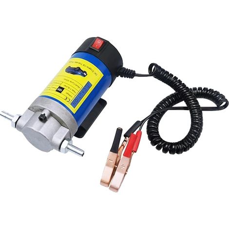 Pompe de Transfert d'Huile, Compatibilité 12V/24V, Débit Efficace de 1-4L/min, 12V (1/2)