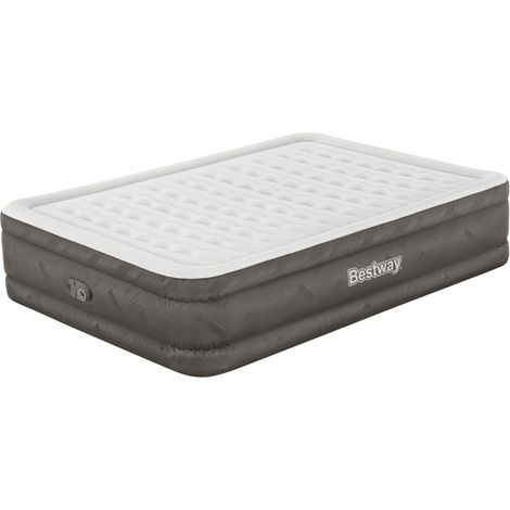 Luftbett Fortech mit Integrierter Pumpe 203x152x46 cm Bestway (1/5)