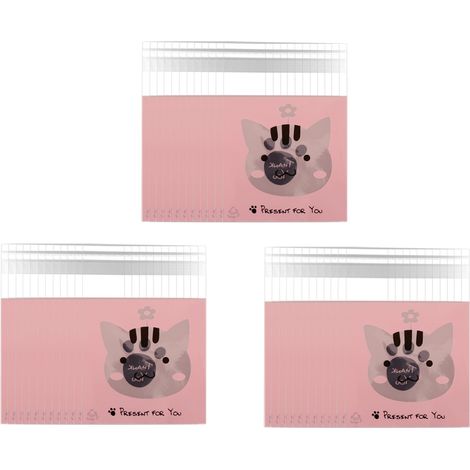Sac Cellophane - Autoadhésif - 7 cm x 7 cm - Pour Bonbons Biscuits Et Petits Cadeaux - Rectangulaire - 100 Pièces (1/5)