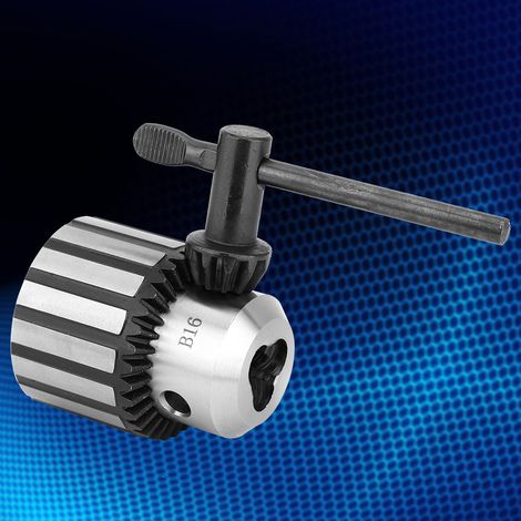 Mandrin de perçage robuste B16 0,5-13 mm avec clé pour tour et perceuse d'établi (1/5)