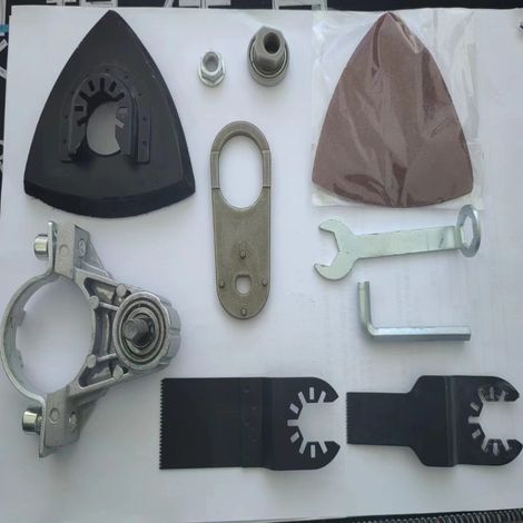 Tête de conversion universelle pour meuleuse d'angle, accessoire pour outil électrique multifonction (standard Universal Treasure C [402 g]) (1/5)
