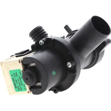 Pompe de vidange pour Lave-Linge WHIRLPOOL 481010584942 (1/2)