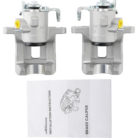 2x Rear Brake calipers for AUDI A4 B6 Cabriolet 8H7 1.8T-3.0 SEAT EXEO 38mm (1/5)
