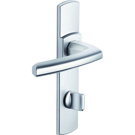 Set di scult con serratura BEZAULT 165 mm, interasse in velluto cromato - 204398