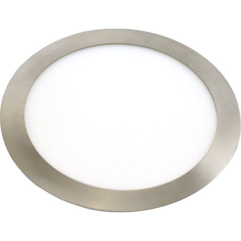 Jandei - Downlight led 18W 4200ºK redondo empotrar acabado acero Marco acero