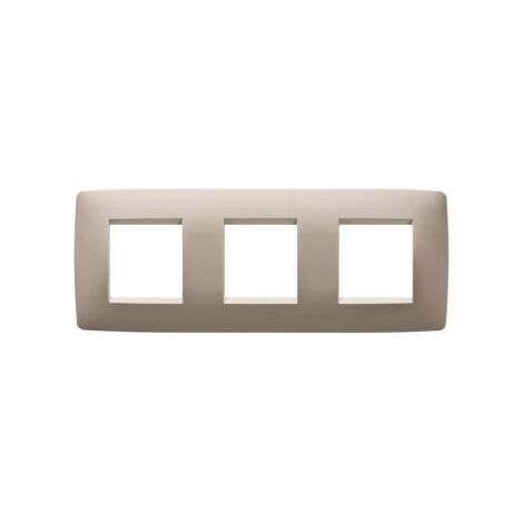 PLAQUE ONE INT. 2+2+2P H CHANVRE GEWISS GW16126TC