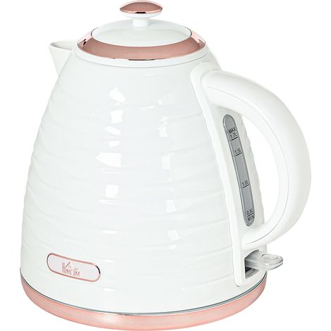 Bouilloire 1,7 l, 2200 W, ébullition rapide, filtre amovible (1/5)