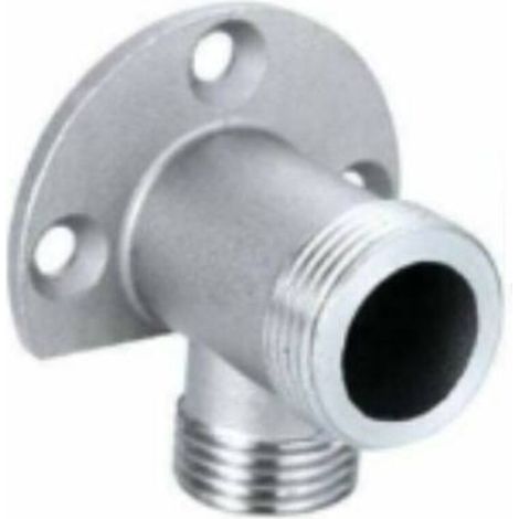 Kit d’installation robinet apparent pour douche extérieure – mitigeur thermostatique avec conversion encastré/surface