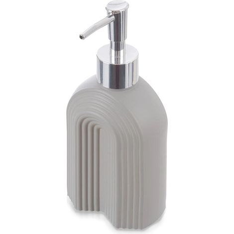 Glass Soap Dispenser, Gray, 320 ml (1/5)