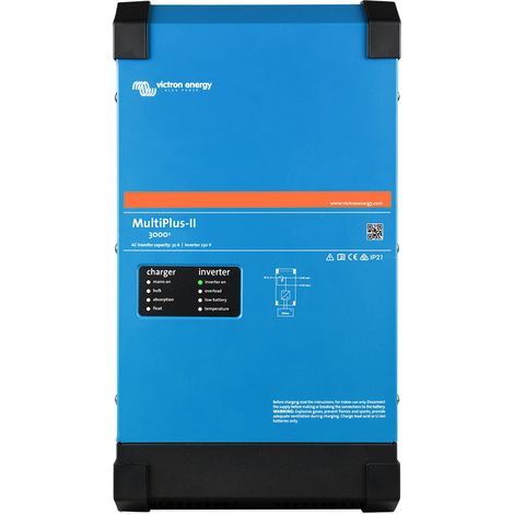 Wechselrichter Victron-Energy Multiplus-II 12/3000/120-32 3000 VA 12 V