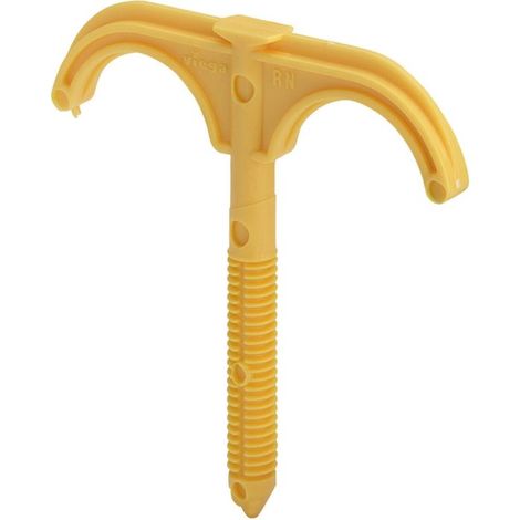 Viega Support de tube d&39impact Sanfix 193492 16 / 20x8x60mm, pas 50mm, jaune RAL 1004