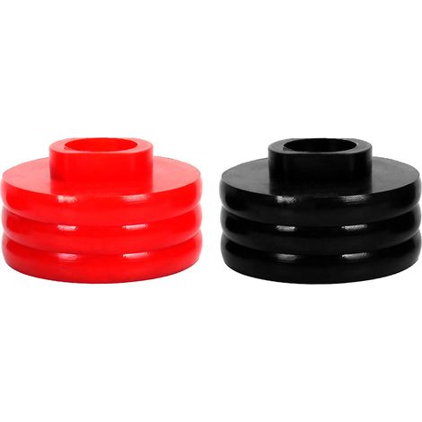 KF04060BK is a medium-sized round rubber bushing for 2008-16 Ford F250/F350 cab mounting parts. (1/4)