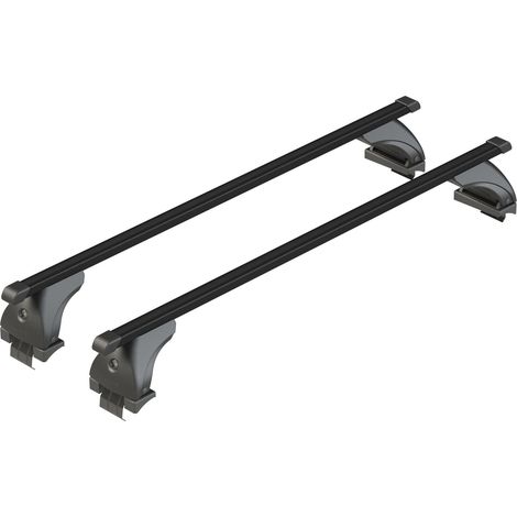 Quadra, set completo barre portatutto in acciaio - L - Evos ST - C022