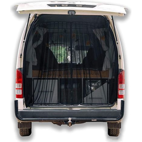 Magnetisches Insektenschutznetz für Heckklappe, Universal Moskitonetz für Transporter, Wohnmobile (1/5)