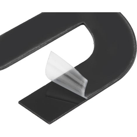Horloge murale autocollante sans cadre, surface miroir, pour salon, chambre ou bureau, décoration à faire soi-même, noir (1/5)